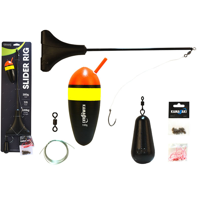 Montura Somn WIZARD Slider Rig, Pluta 100g, Carlig Nr.7/0