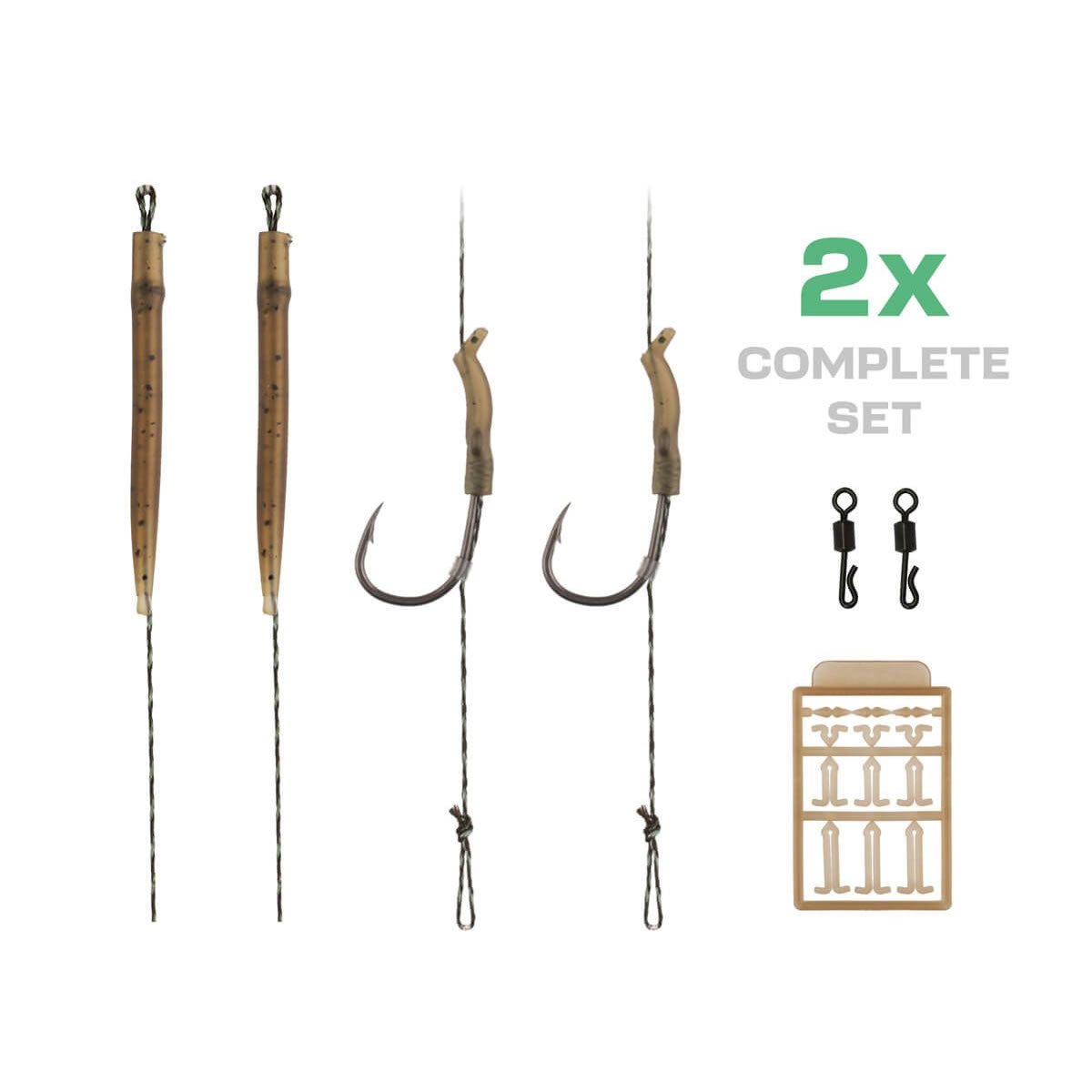 Montura ZFISH Wide Gape 25lbs 2buc/pac