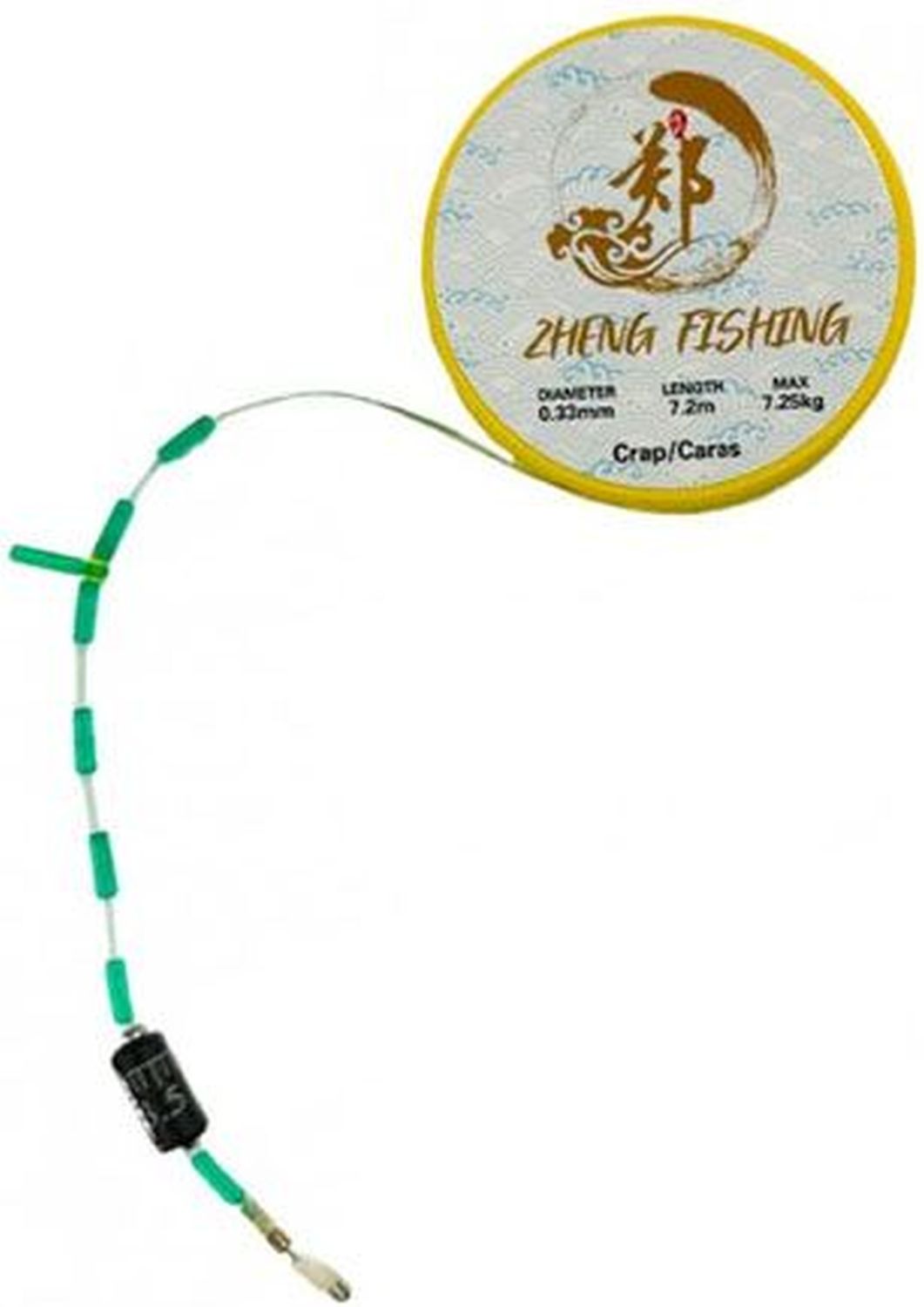 Montura Zheng Fishing, Crap Caras, 9.98kg, 0.40mm, 7.2m, 1buc/pac