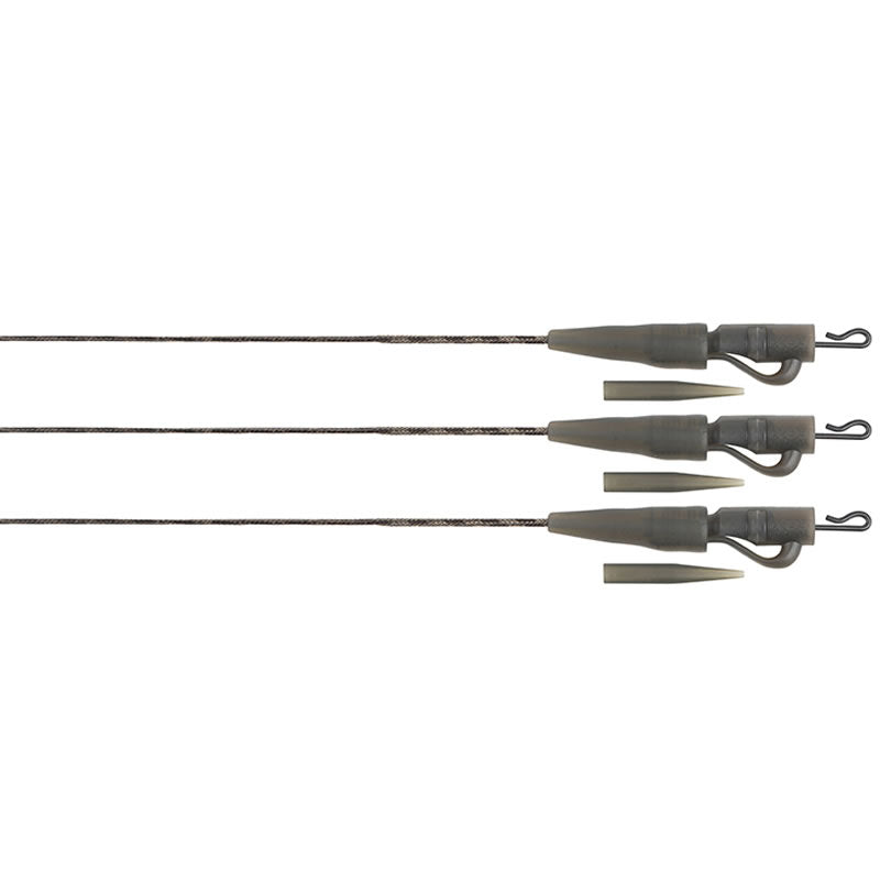 Monturi FOX Edges Naturals Submerged Leaders 30lb, 3buc/pac