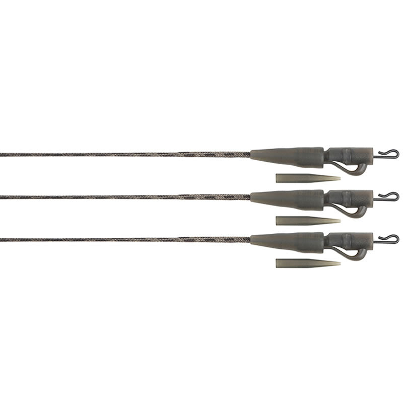 Monturi FOX Edges Naturals Submerged Leaders 40lb, 3buc/pac