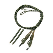 Monturi Lead Core cu sistem plumb pierdut si agrafa rapida, 80cm, 2buc/set