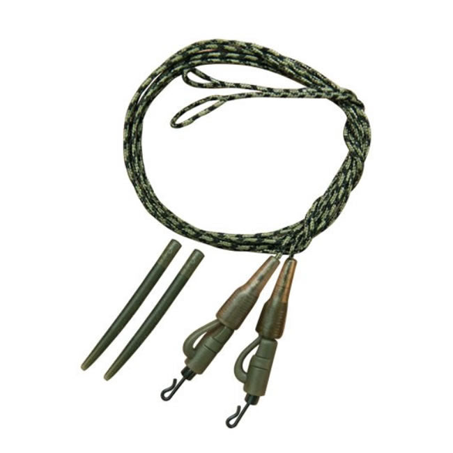 Monturi Lead Core cu sistem plumb pierdut si agrafa rapida, 80cm, 2buc/set