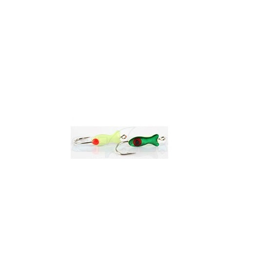 Mormasca Shark EM006083 Verde Phospho 1.10gr Carlig nr 8