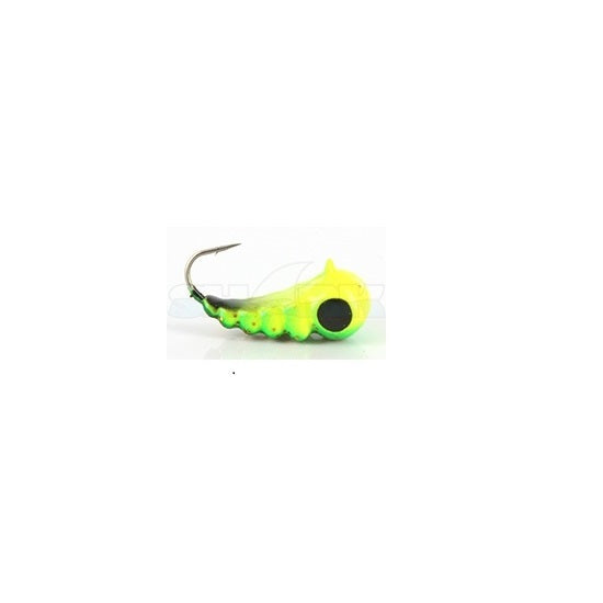 Mormasca Shark LM0011/10 Verde Glitter 2gr Carlig nr 12