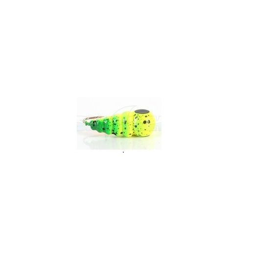 Mormasca Shark LM0011/7 Verde Galben 2gr Carlig nr 12