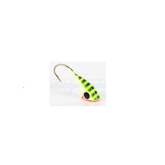 Mormasca Shark LM0044/10 Verde Negru 1.10gr Carlig nr 10
