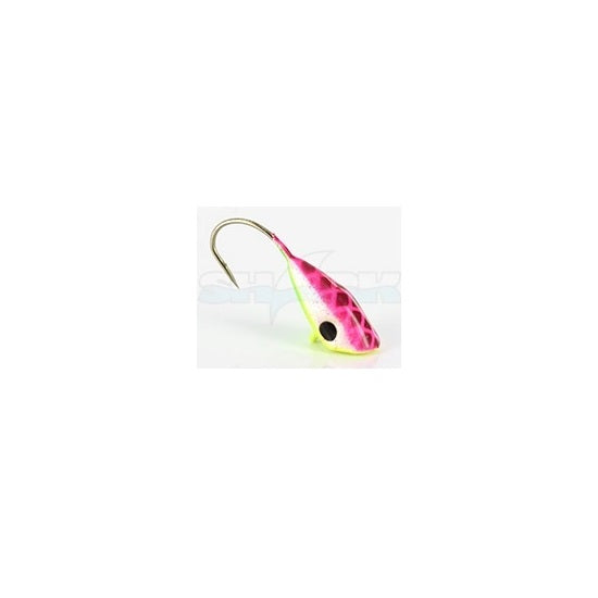 Mormasca Shark LM0044/8 Galben Roz 1.10gr Carlig nr 10