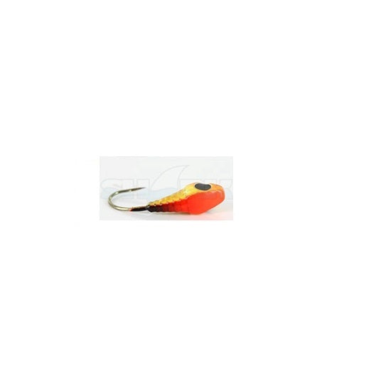 Mormasca Shark LM0055/5 Galben Negru 0.80gr Carlig nr 10