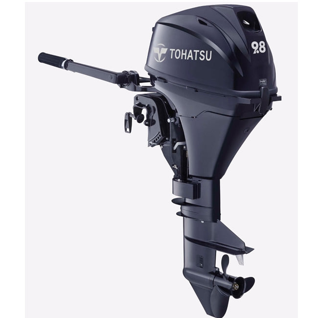 Motor Barca Termic Tohatsu 9.8 cai 4 timpi Cizma Scurta  38.10cm