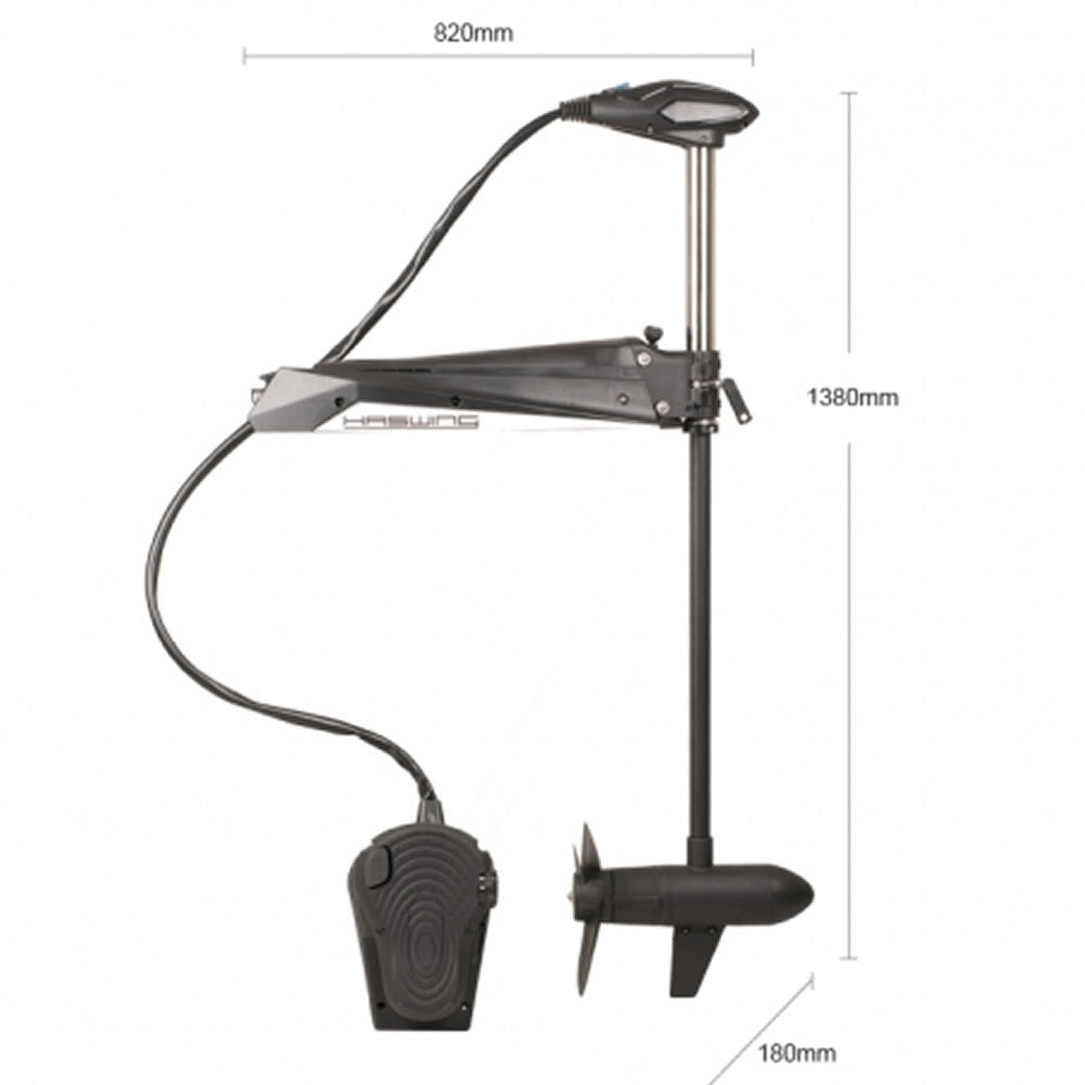 Motor Electric HASWING Cayman Pro 80 lbs Trolling Motor