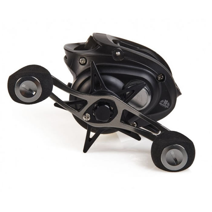 Mulineta Casting Lucky John Multiplier Reel Black Sense Ultimax 10, 159g, 9+1rul