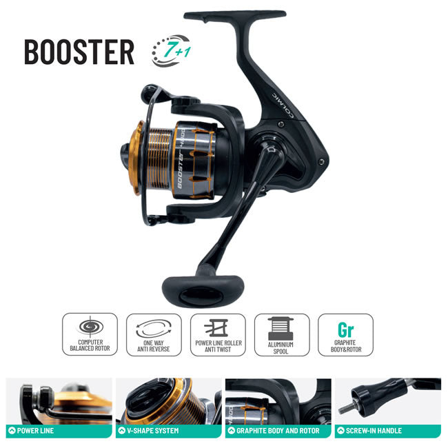 Mulineta Colmic Booster FD 7+1BB