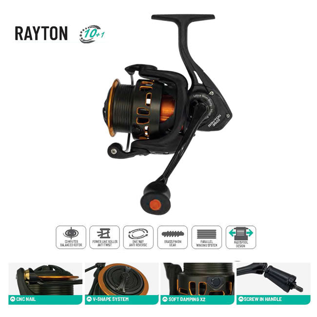 Mulineta Colmic Rayton FD 10+1BB