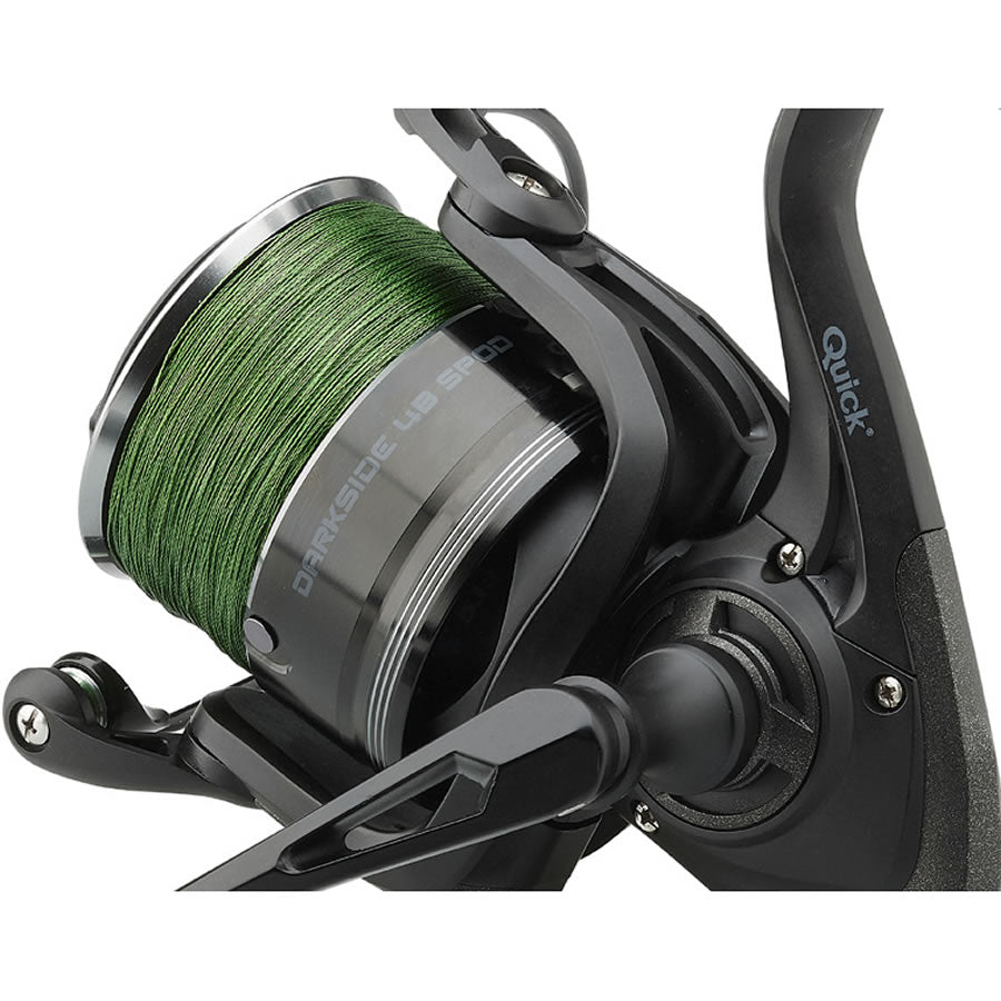 Mulineta DAM DarkSide 4B Spod FD 7000S cu 200m Fir Textil de 30lb, 5.1:1, 3+1BB