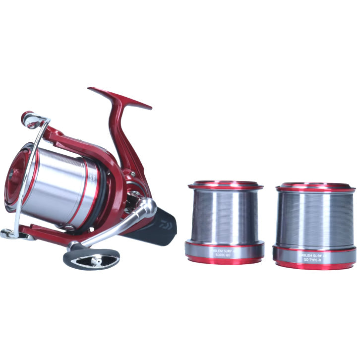 Mulineta Daiwa Emblem Surf 45 SCW QD Type R 0.18mm/300m, 4.9:1, 6+1rul