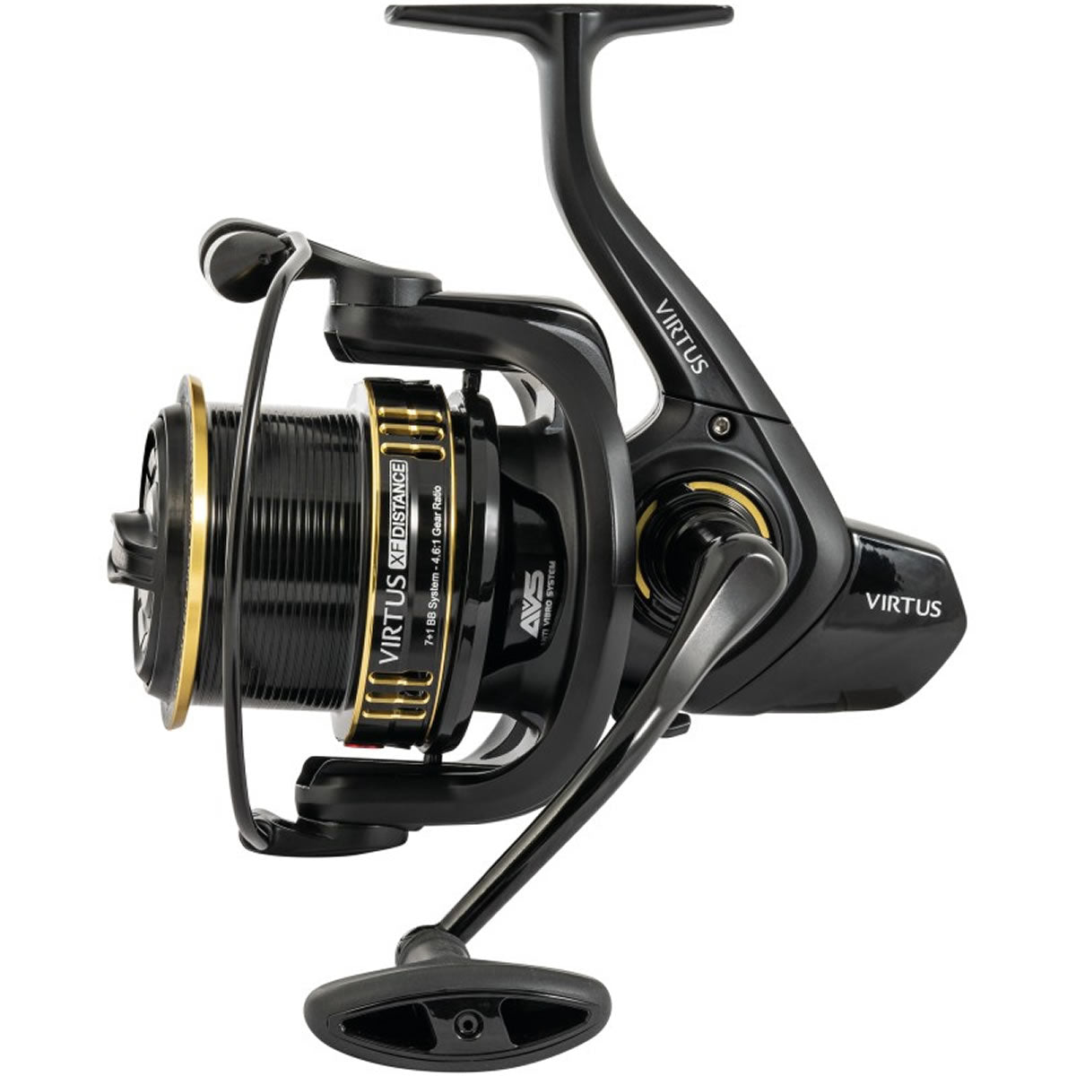Mulineta Feeder Trabucco Virtus XF Distance 6500, 4.6:1, 0.22mm/270m, 8rul