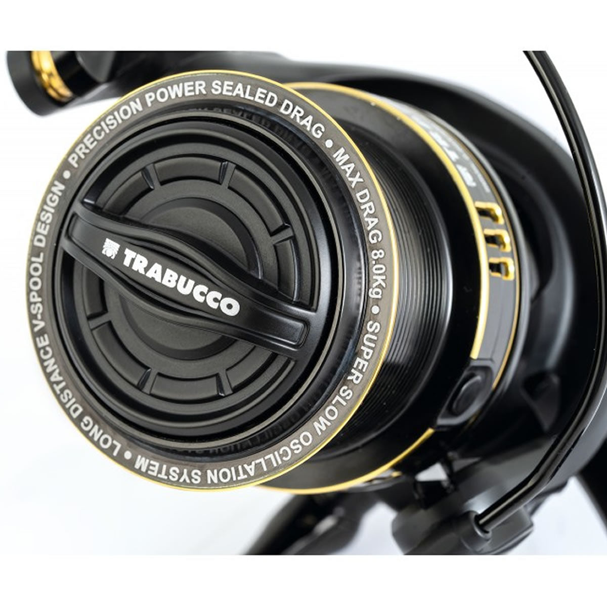 Mulineta Feeder Trabucco Virtus XF Distance 6500, 4.6:1, 0.22mm/270m, 8rul