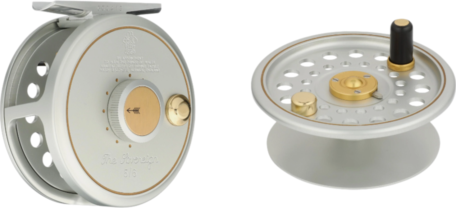 Mulineta Hardy Sovereign Fly Reel, Spitfire, 7/8WT