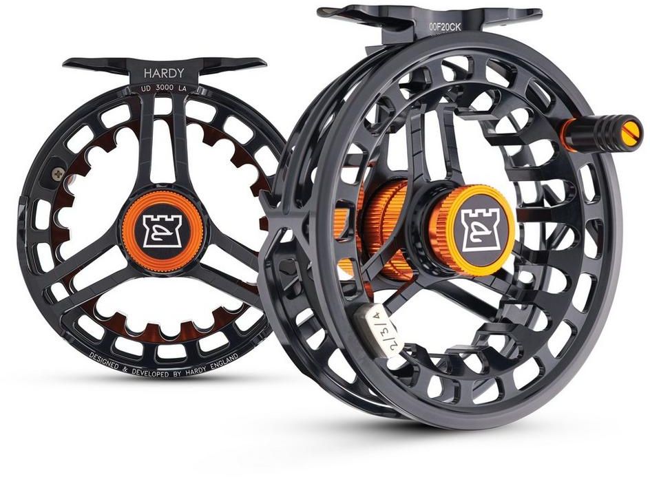 Mulineta Hardy Ultradisc UDLA Fly Reel Black Orange