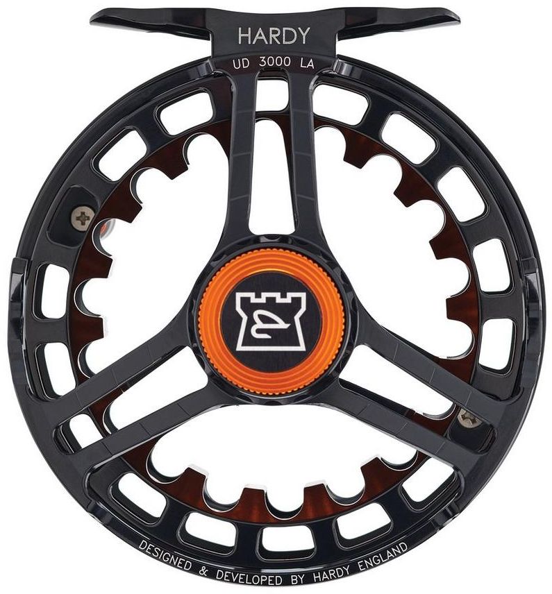 Mulineta Hardy Ultradisc UDLA Fly Reel Black Orange