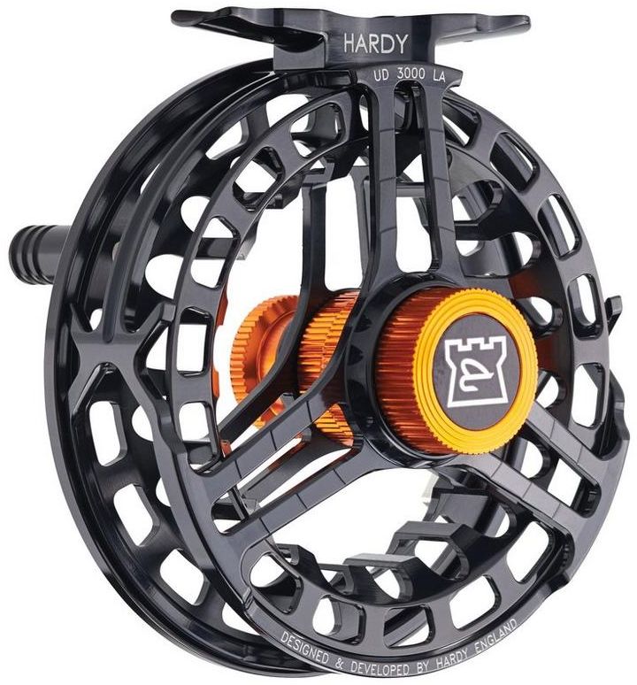 Mulineta Hardy Ultradisc UDLA Fly Reel Black Orange