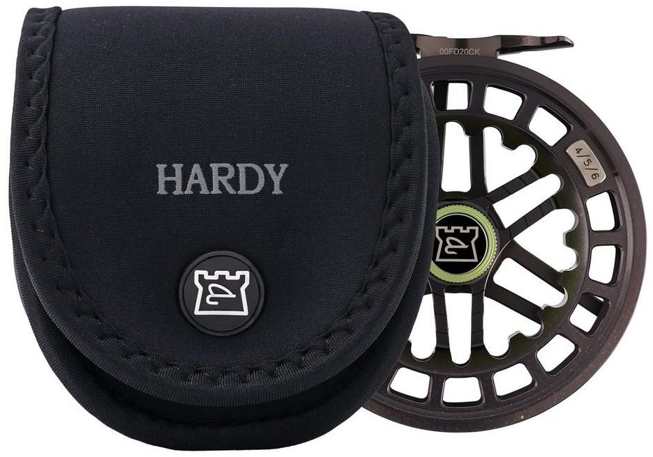Mulineta Hardy Ultradisc UDLA Fly Reel Gun Metal Green