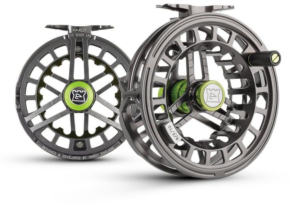 Mulineta Hardy Ultradisc UDLA Fly Reel Gun Metal Green