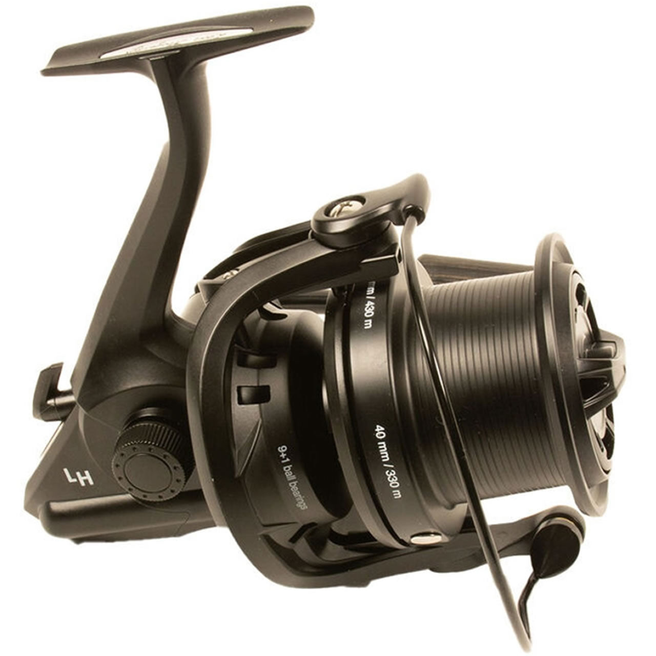 Mulineta LEON HOOGENDIJK Black Power 10000LC, 4.9:1, 0.35mm/430m, 9+1rul