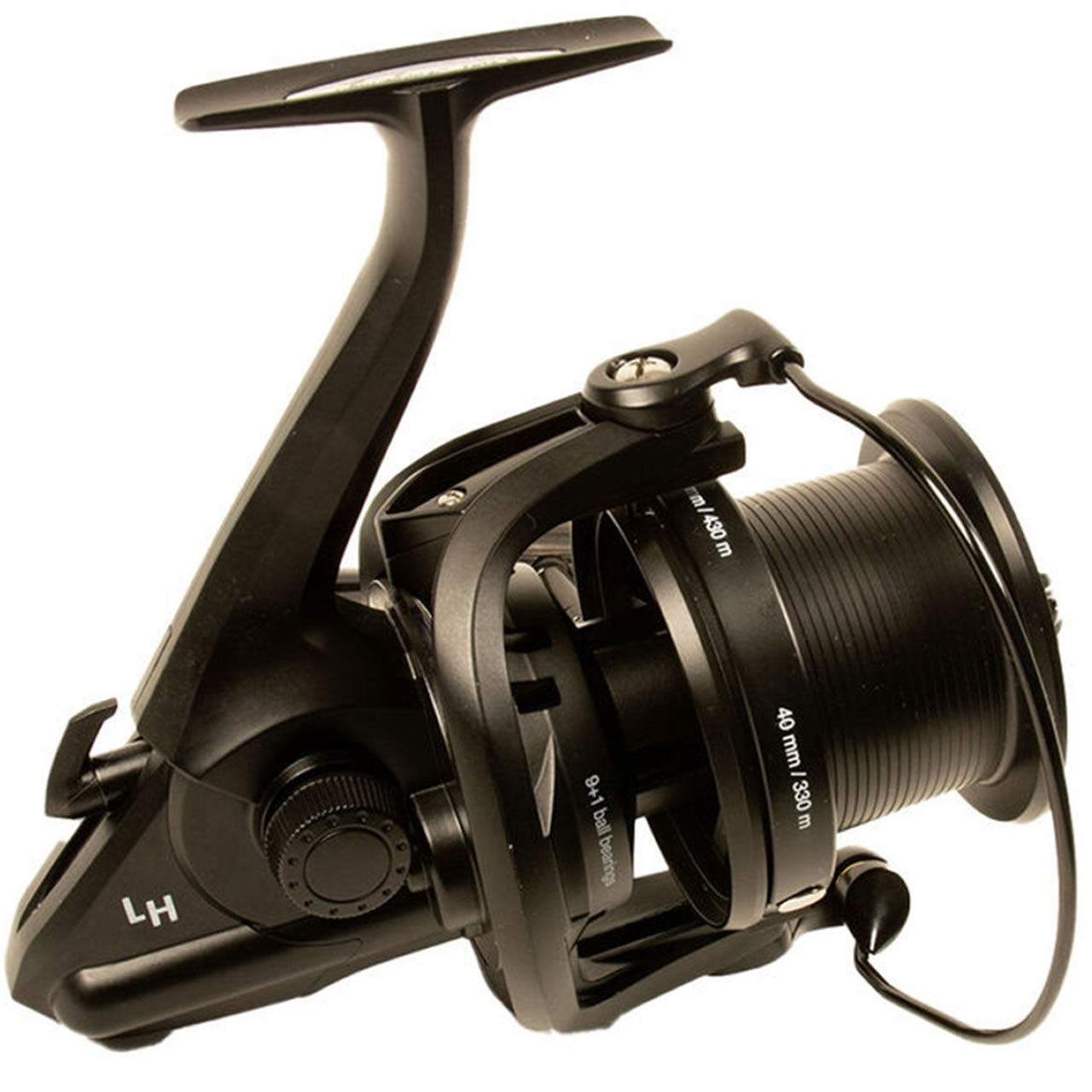Mulineta LEON HOOGENDIJK Black Power 10000LC, 4.9:1, 0.35mm/430m, 9+1rul