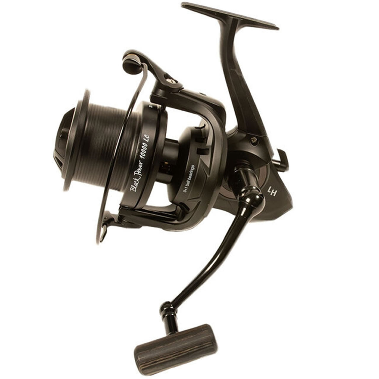 Mulineta LEON HOOGENDIJK Black Power 10000LC, 4.9:1, 0.35mm/430m, 9+1rul