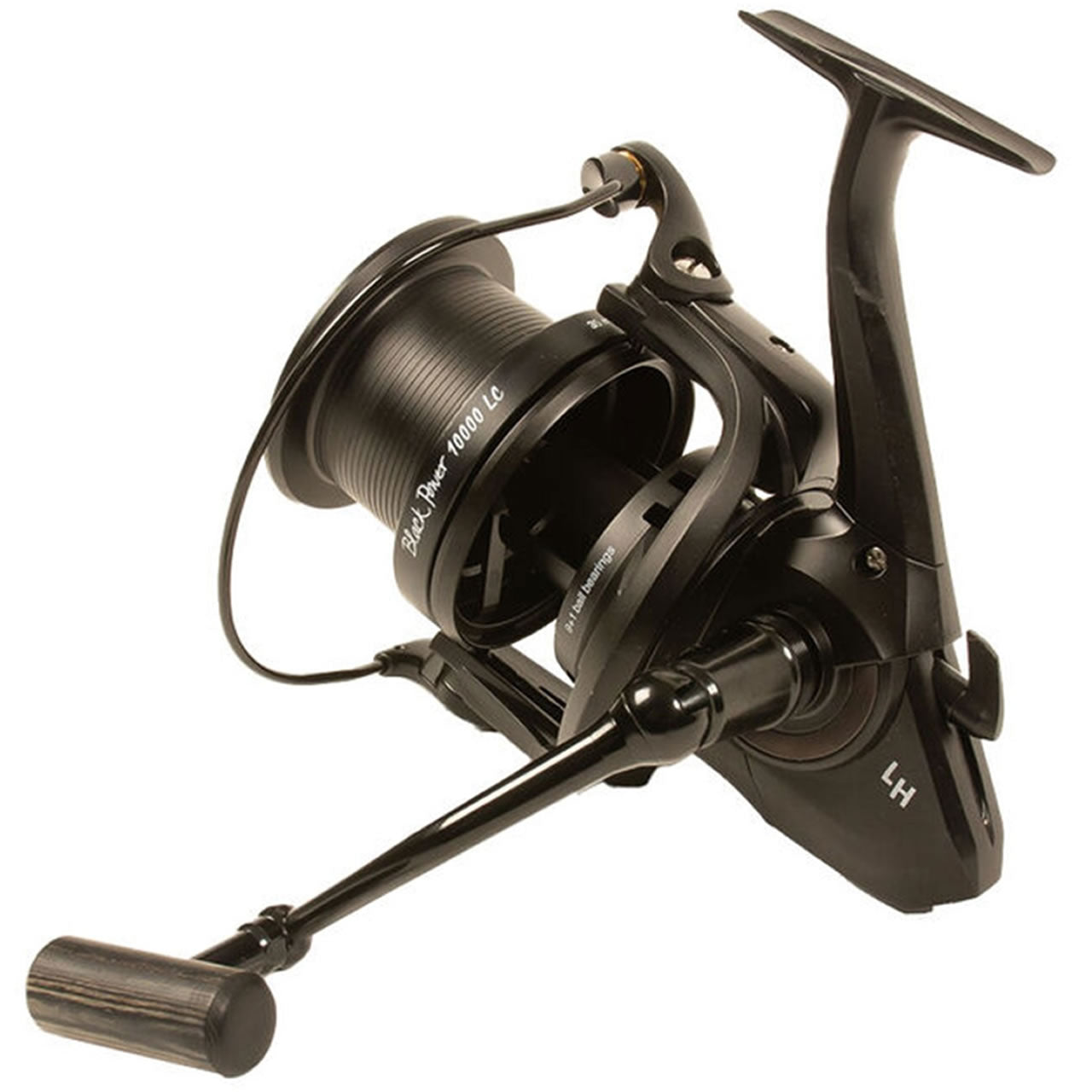 Mulineta LEON HOOGENDIJK Black Power 10000LC, 4.9:1, 0.35mm/430m, 9+1rul