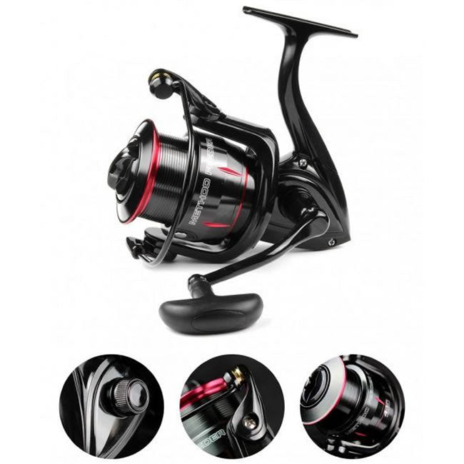 Mulineta Nevis Method Feeder 4+1 Rulmenti