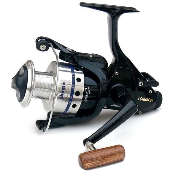 Mulineta OKUMA Longbow Baitfeeder 4000, 0.30mm/170m, 5+1rul
