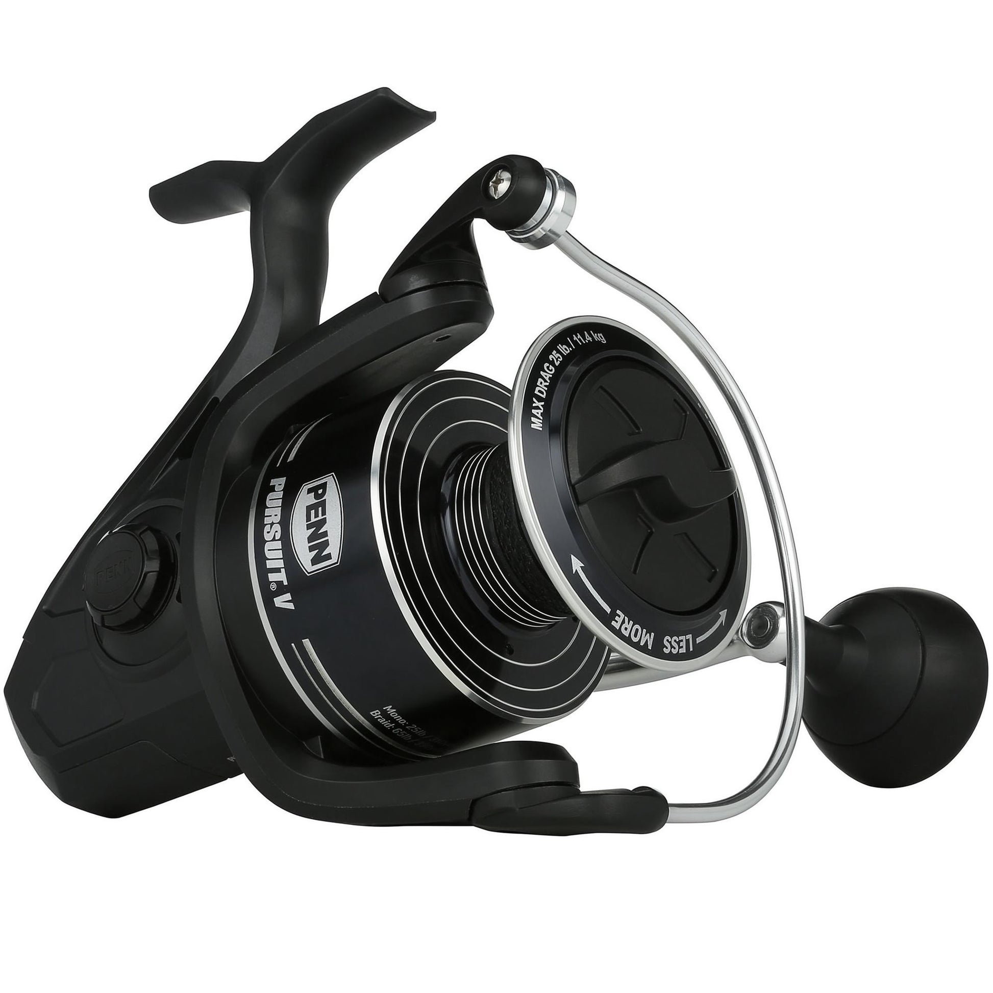 Mulineta PENN Pursuit V Spin 4000T, 6.2:1, 0.28mm/245m, 4+1rul