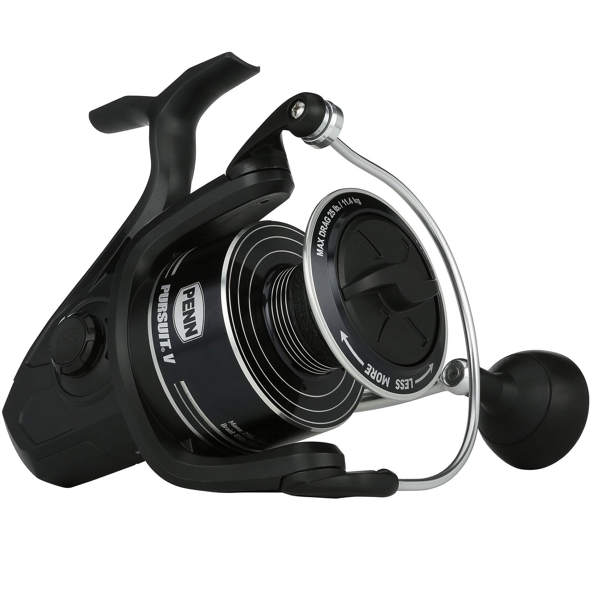 Mulineta PENN Pursuit V Spin 4000T, 6.2:1, 0.28mm/245m, 4+1rul