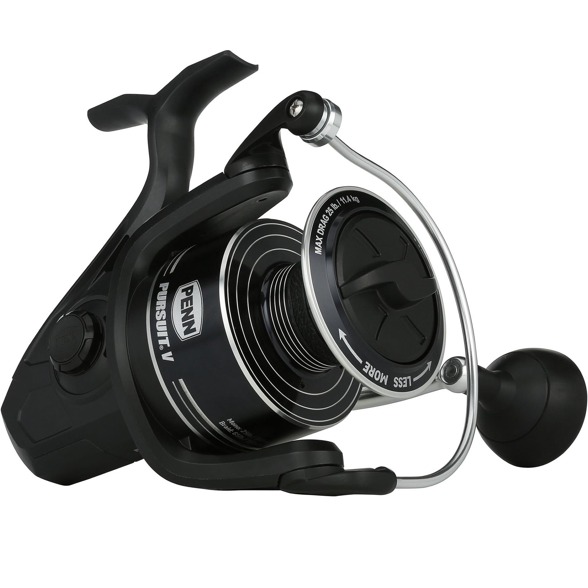 Mulineta PENN Pursuit V Spin 8000, 5.3:1, 0.46mm/310m, 4+1rul