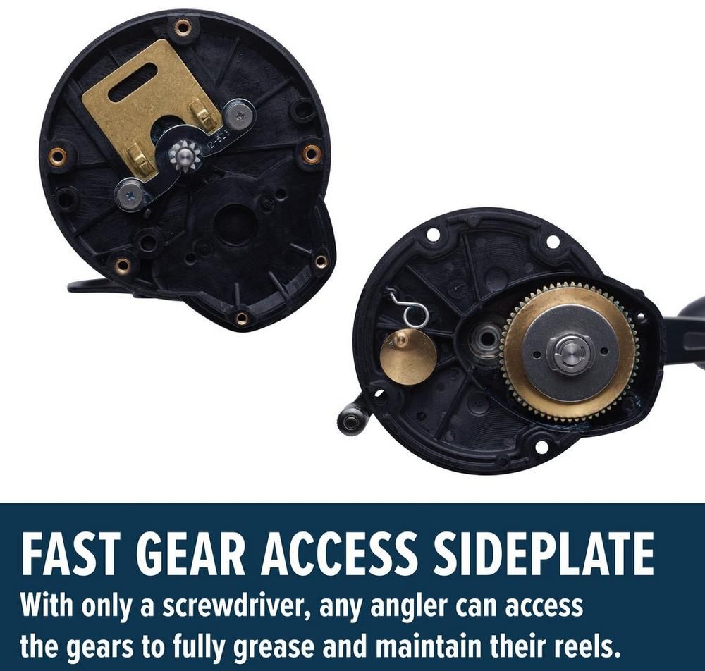 Mulineta Penn Squall II Level Wind Reel Box Right Hand, 15LW