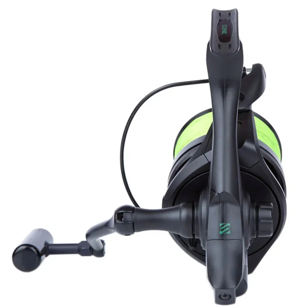 Mulineta Spod SONIK Herox 4.6:1, 0.20mm/200m, 5+1rul + 200m Fir Textil 30lbs