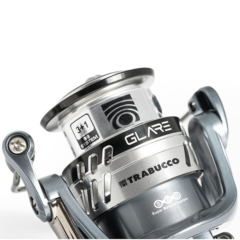 Mulineta TRABUCCO Glare FD 2500, 5.2:1, 0.25mm/150m, 3+1rul
