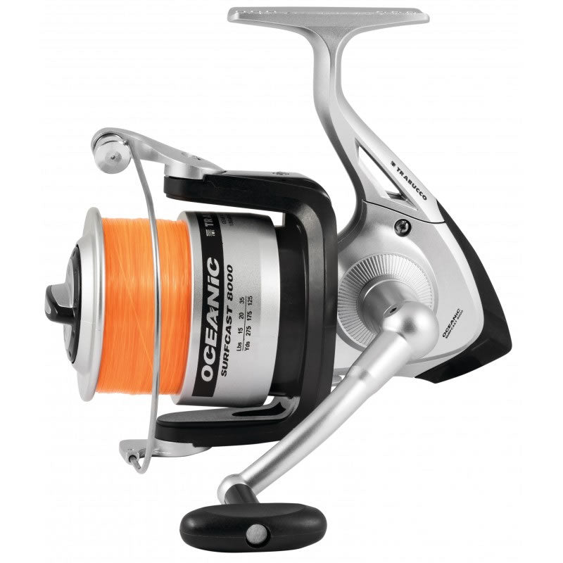 Mulineta TRABUCCO Oceanic Surfcasting Pro 8000, 4.1:1, 0.40mm/250m, 1LLS