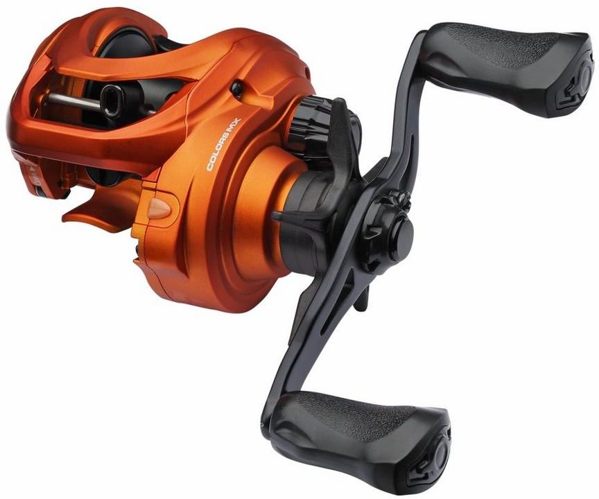 Multiplicator Mitchell Colors MX Baitcasting Reel, Orange LP-L