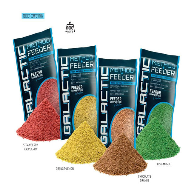  NADA  CARP ZOOM GALACTIC METHOD FEEDER 1kg Fish-Mussel