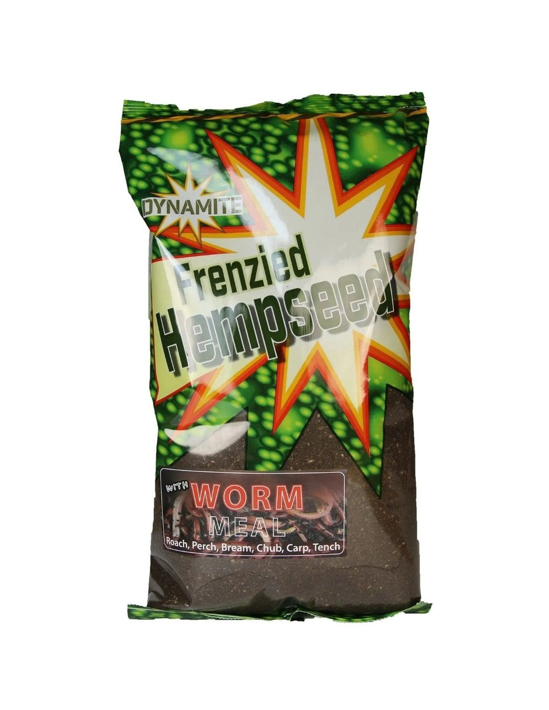 NADA DYNAMITE BAITS FRENZIED HEMP 1KG Worm