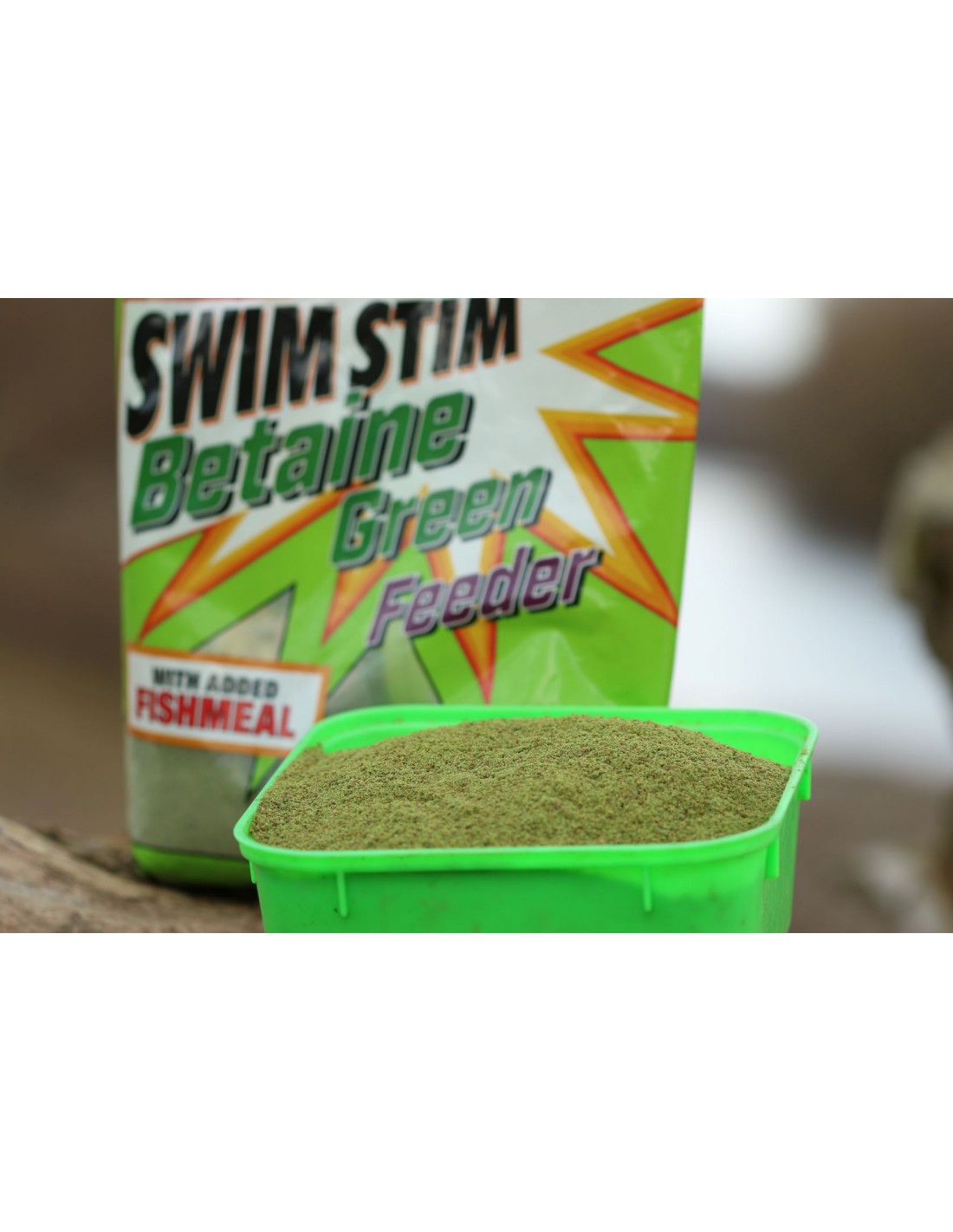NADA DYNAMITE BAITS SWIM STIM FEEDER 1.8KG Betaine Green