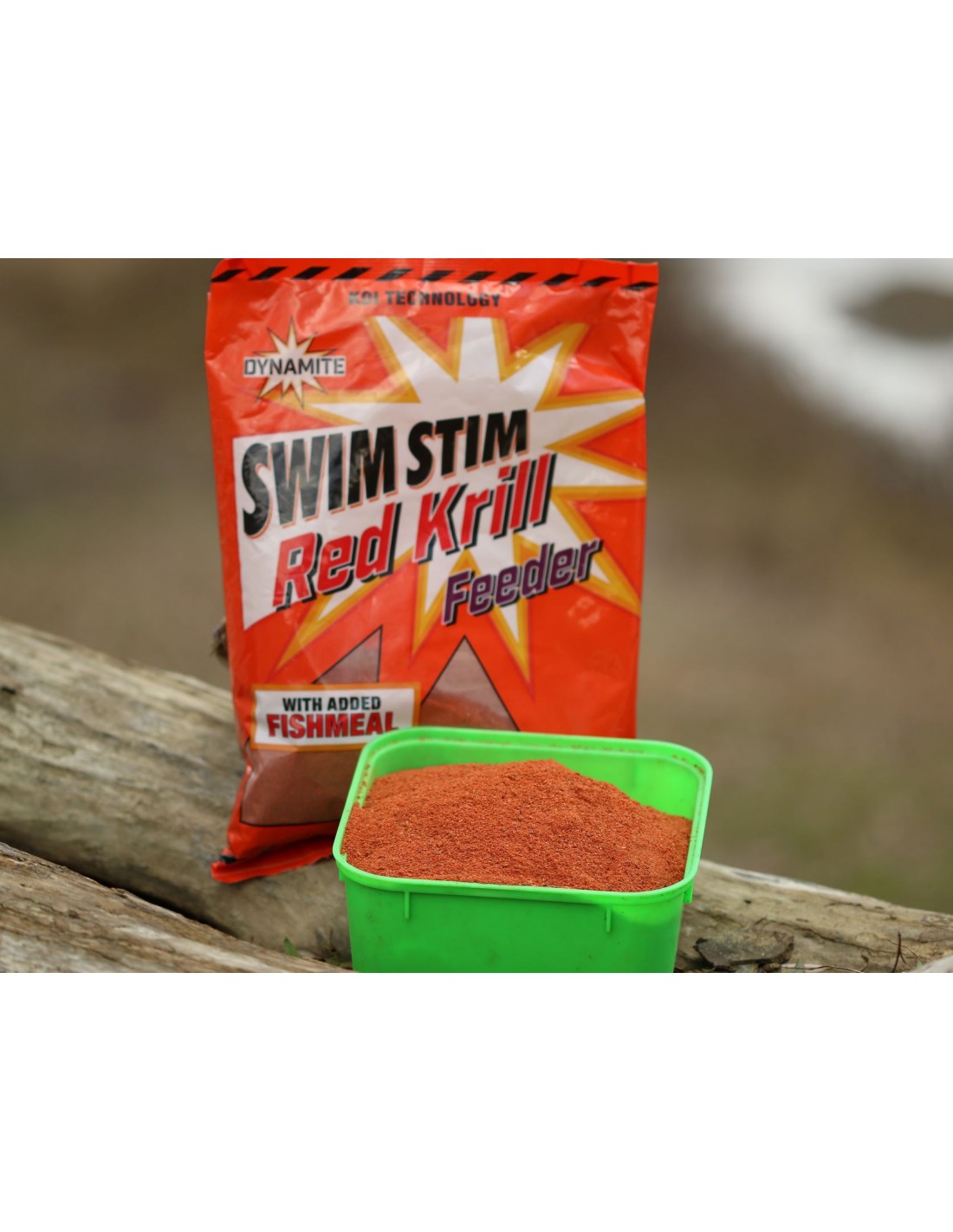 NADA DYNAMITE BAITS SWIM STIM FEEDER 1.8KG Red Krill