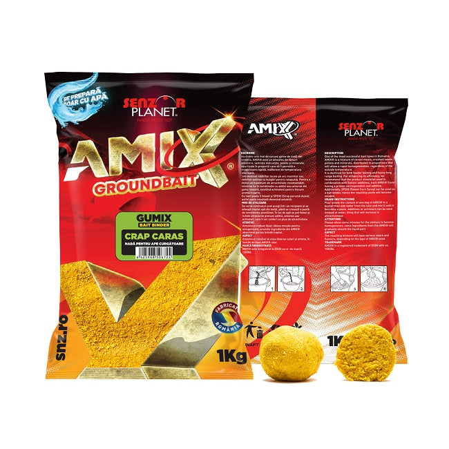 NADA SENZOR GUMIX CRAP CARAS  GALBEN 1kg
