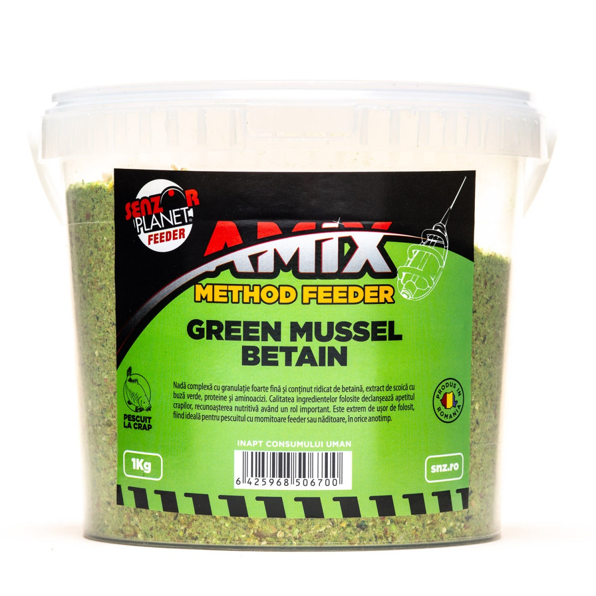 NADA SENZOR METHOD AMIX FEEDER GREEN MUSSEL BETAIN VERDE 1kg