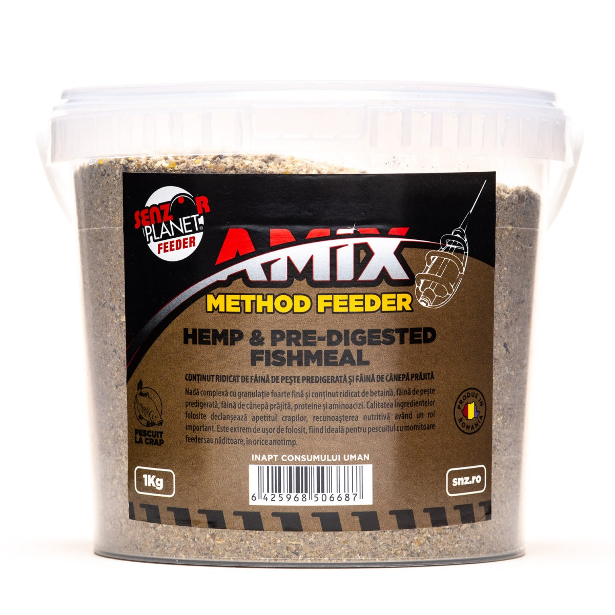 NADA SENZOR METHOD AMIX HEMP AND PRE-DIGESTED FISHMEAL NEGRU 1kg