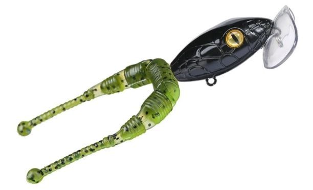 NALUCA LAKE FORK LFT LURES HISSYFIT Black 3.8cm 7g